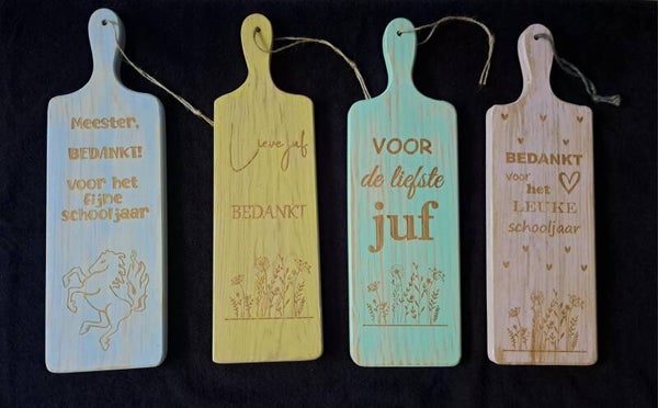 Borrelplank JUF-MEESTER 45cm
