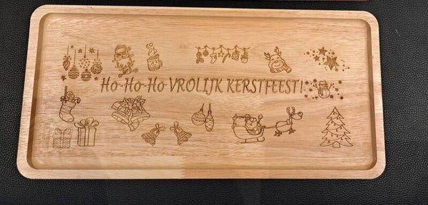Kerst serveerplank