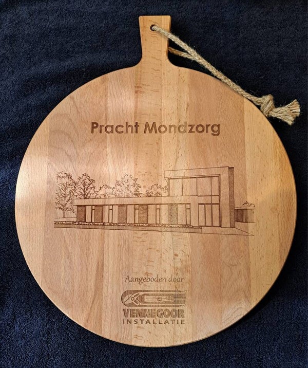 Borrelplank rond 35cm