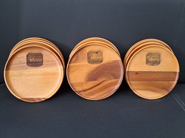 Gegraveerde ronde borden