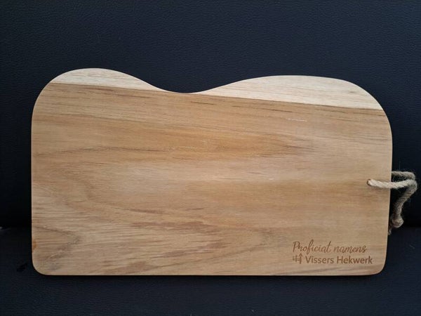 Teakplank 35x19cm