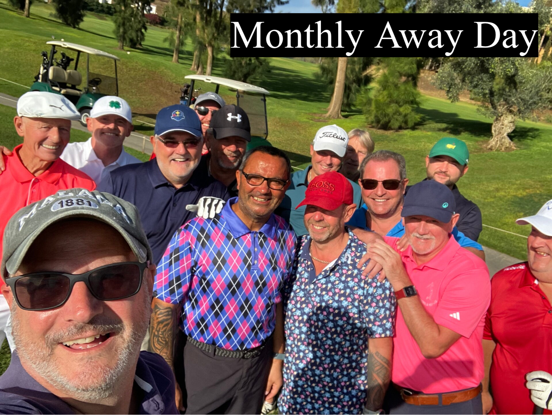 Golf society away day