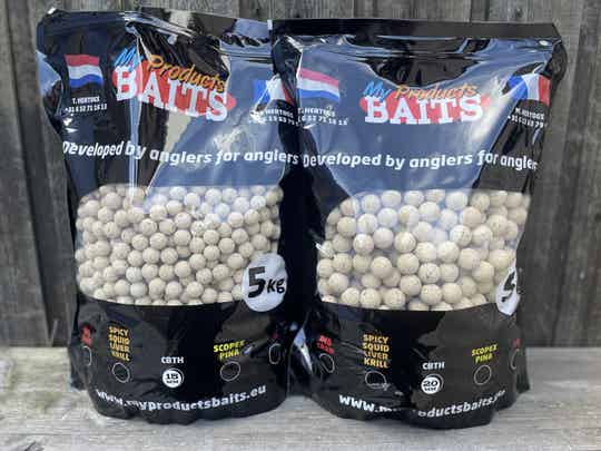 CBTH white boilies