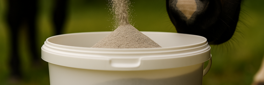 Natuurlijk supplement voor paarden