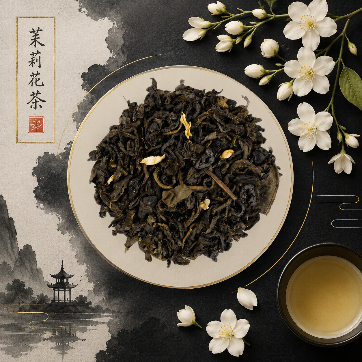China Jasmin | Grüner Tee | 50-100g