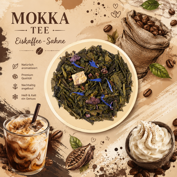 Mokka Tee | Grüner Tee | 50-100g