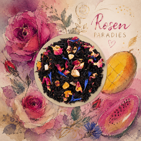 Rosenparadies | Schwarzer Tee | 50-100g