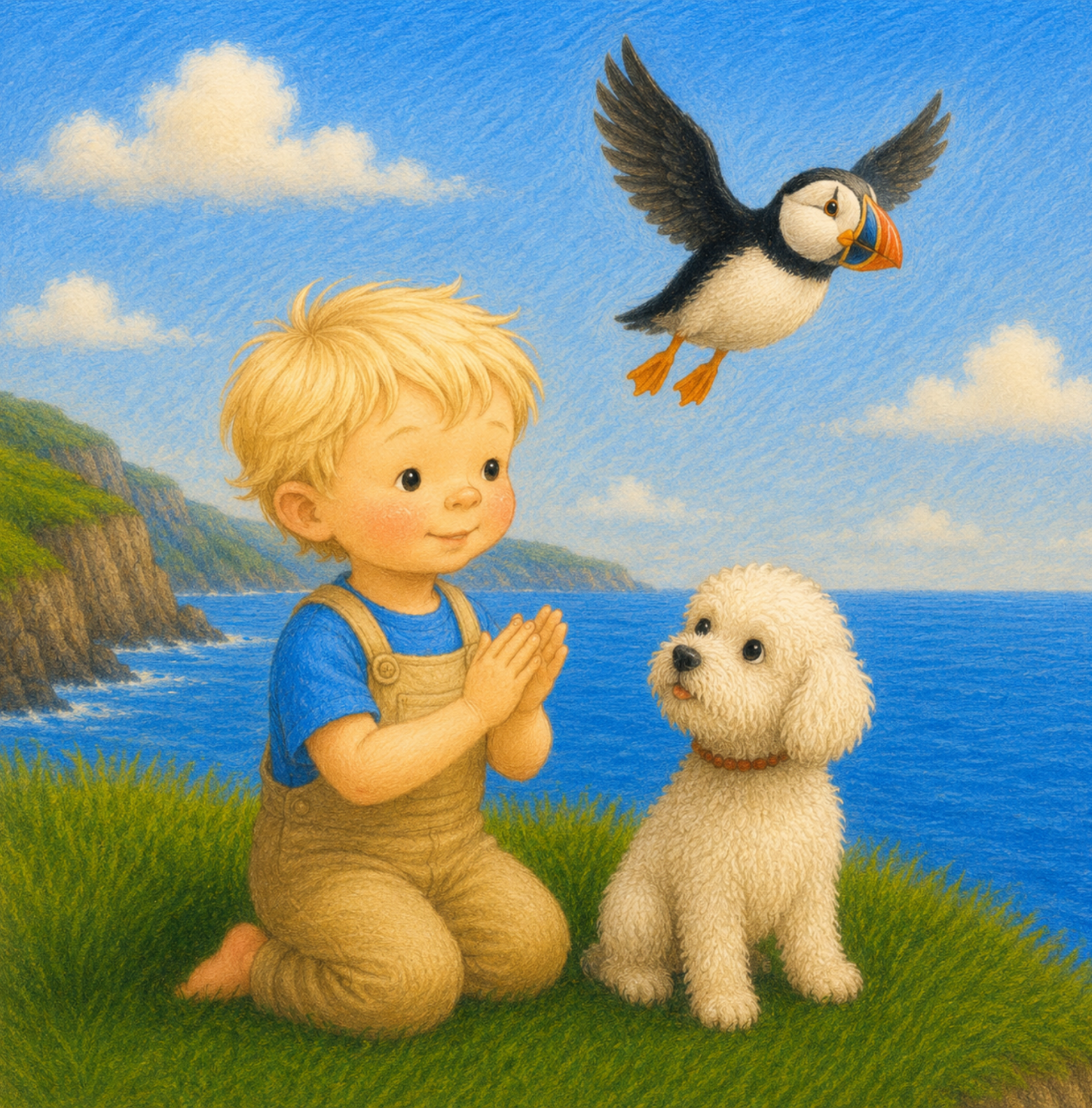 Oscar and the Brave Little Puffin Comforting Story about Courage by Penelope Willis 