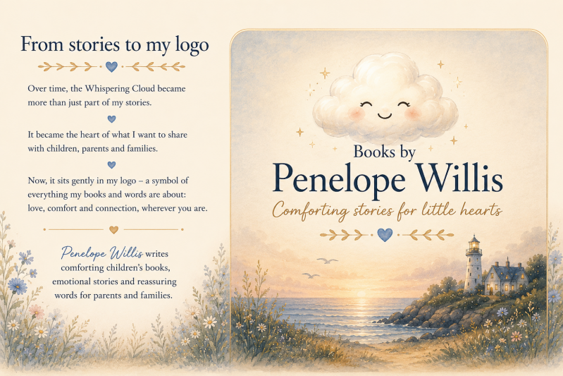 The Whispering Cloud logo for Books by Penelope Willis