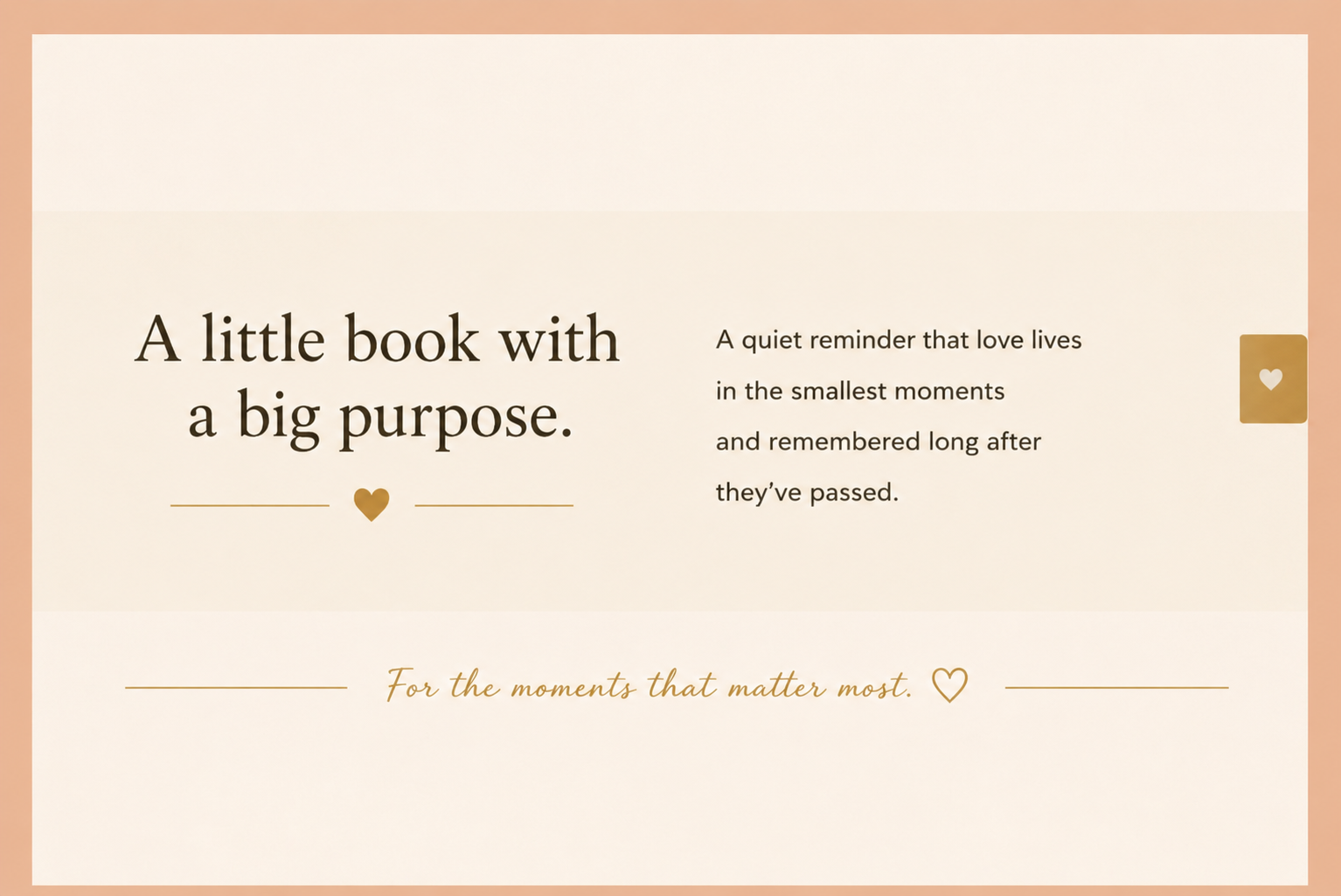 Gentle Words by Penelope Willis, a comforting book of reflections on childhood and love, coming June 2026 and available on Amazon