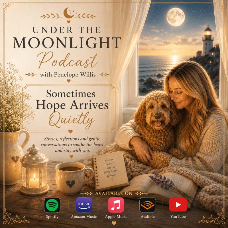 Sometimes Hope Arrives Quietly, a comforting podcast by Penelope Willis.