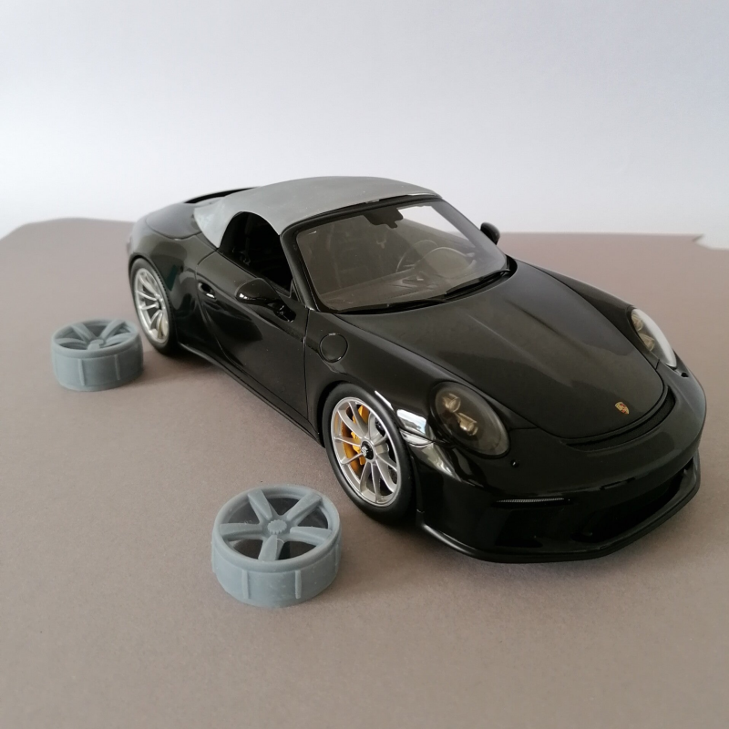 Individueller 3D-Druck Modellauto