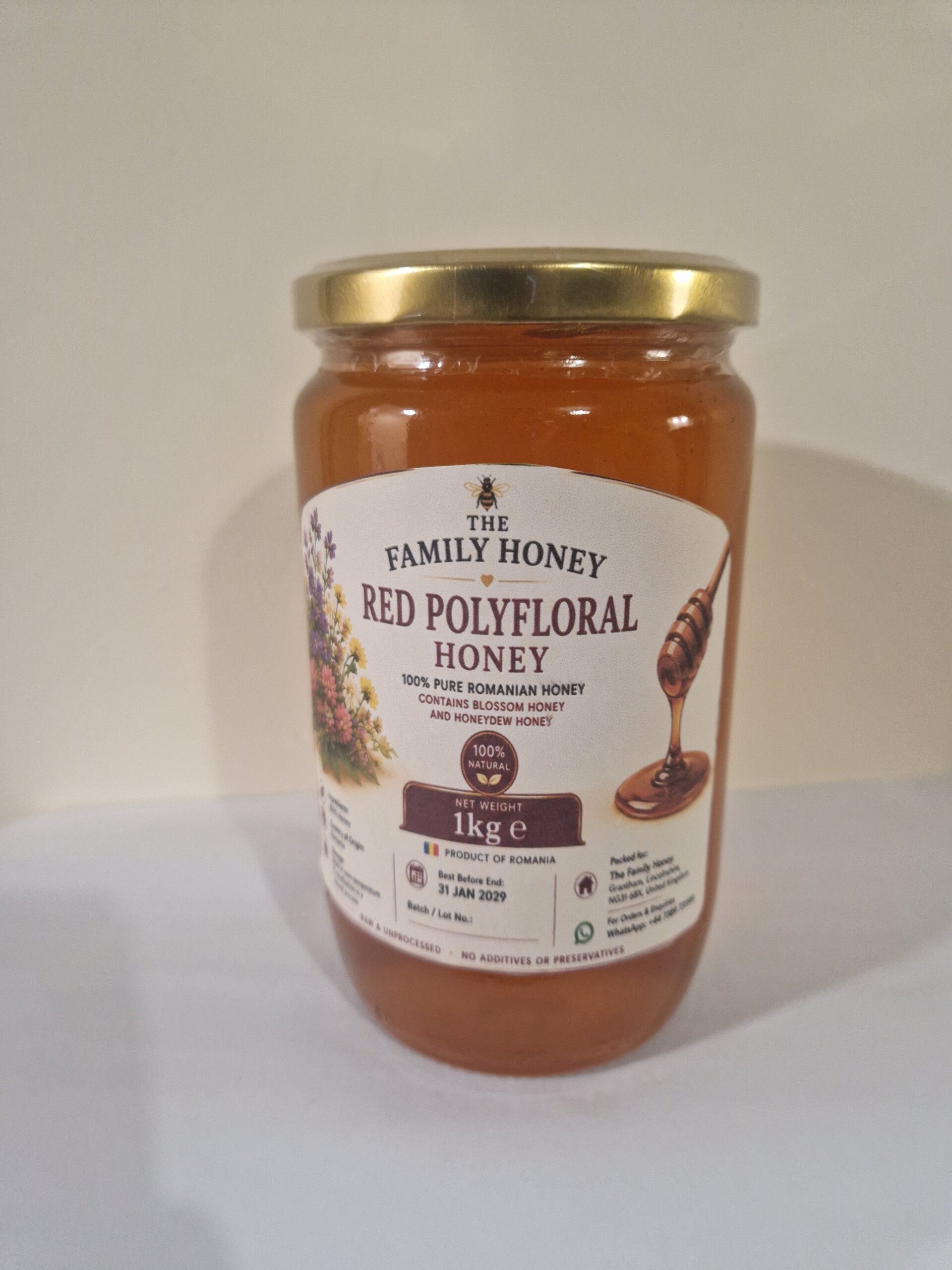 Red Polyfloral Honey