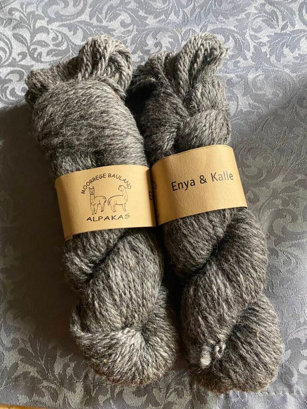 Alpaka-Strickwolle Enya & Kalle