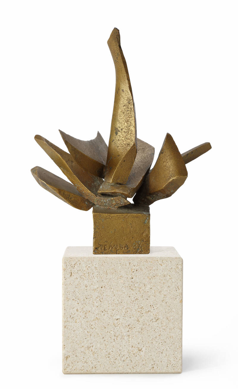 Alicia Penalba - Essai no. 10 - bronze sculpture - Penalba Research Center