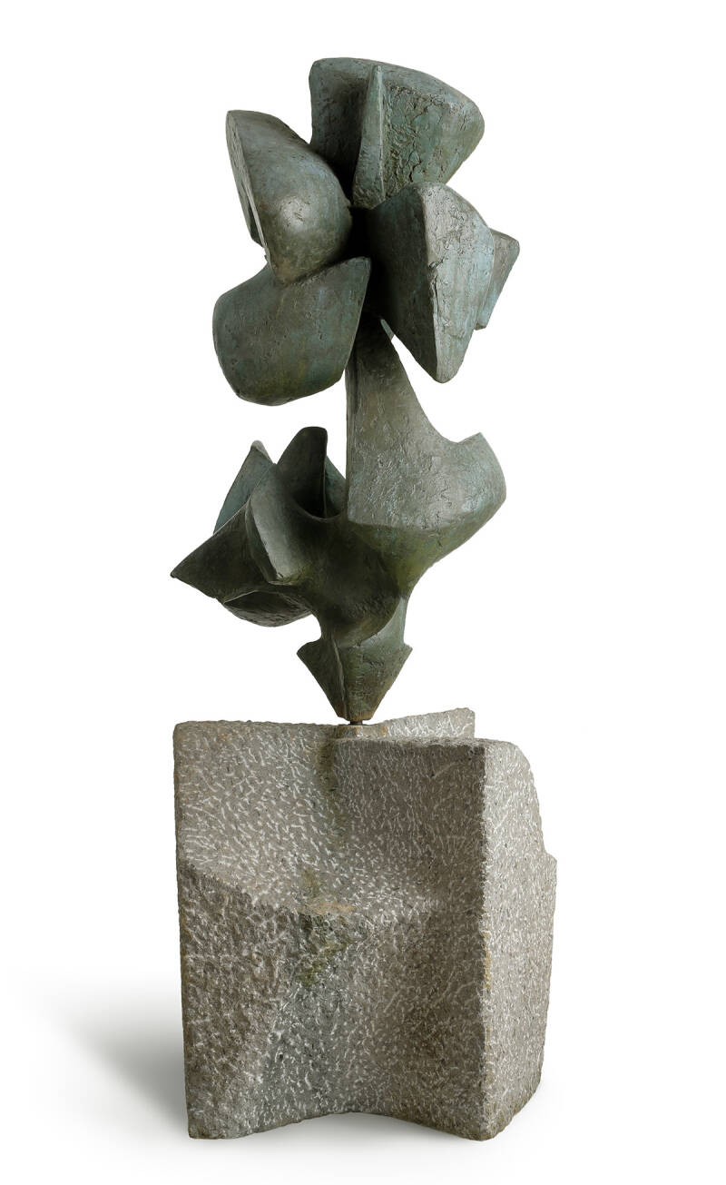 Alicia Penalba - Grande étincelle bronze sculpture - Penalba Research Center