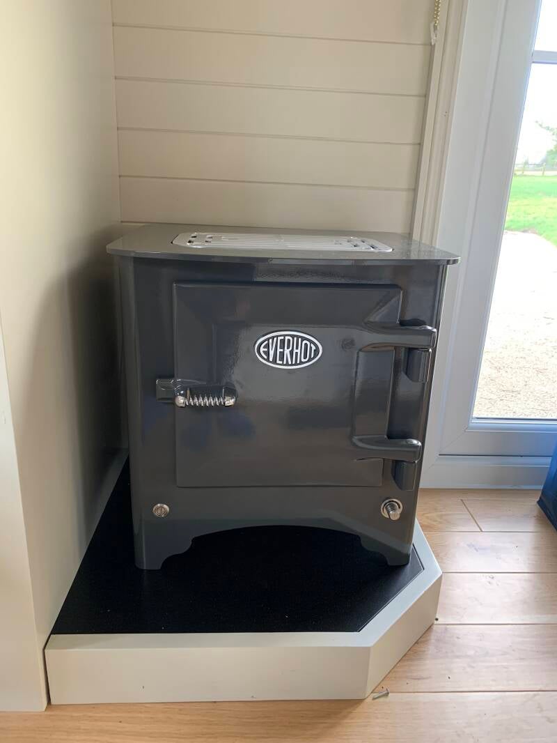 The Everhot Heater Stove with Oven