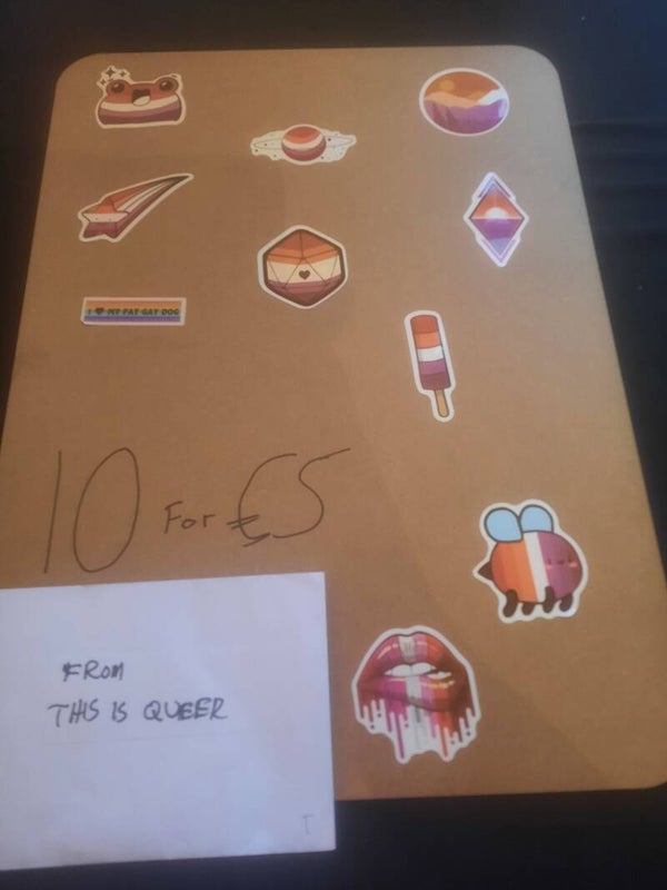 10 stickers