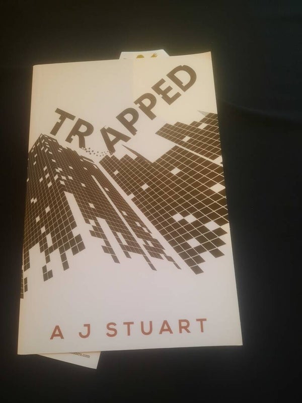 Trapped by AJ Stuart book