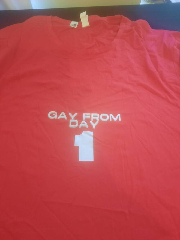 Gay from Day One Tee