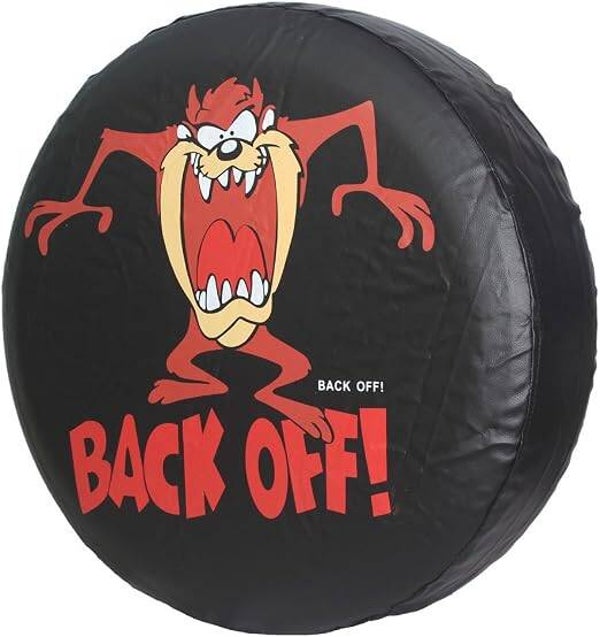 Spare Tire Cover,PVC Leather WaterProof Dust-proof Back Off Rv Wheel Covers for Jeep Liberty wrangler SUV Camper Travel Trailer Accessories (14 inch for Tire 23"-27")