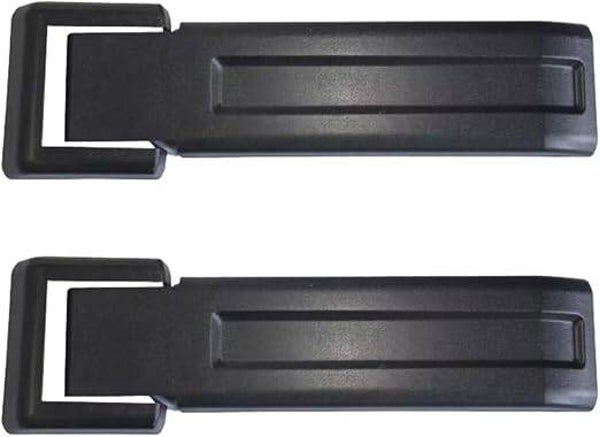 2 Pcs Tailgate Rear Door Spare Tire Holder Hinge Cover Trim for Jeep Wrangler JK JKU 2007-2018