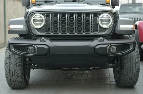 Plastic Front Bumper Without Sensor Hole for Jeep Wrangler JK, JL & Gladiator