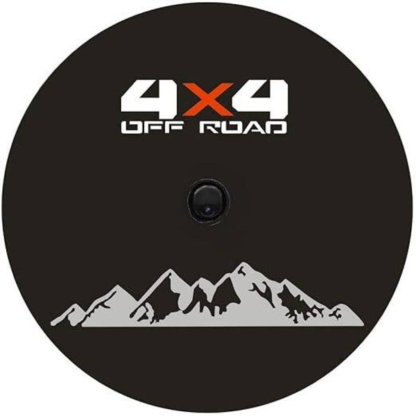 for Jeep Wrangler Spare Tire Cover with Camera Hole, Back Wheel Cover with Backup Camera Hole, Tire Storage Bag Protector (L Size, 265/50R20, 31x10.5-15)