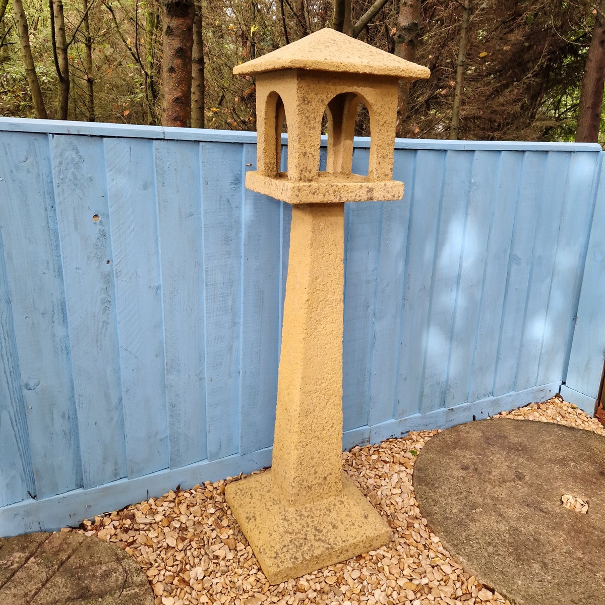 Stone Bird Table (square)