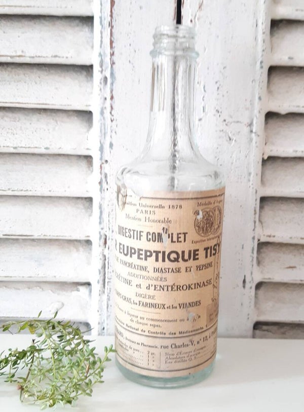 Frans brocante pharmacie flesje ÉLIXIR EUPEPTIQUE TISY
