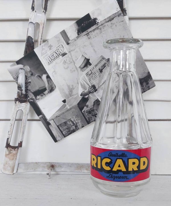 Mooie oude ronde RICARD karaf