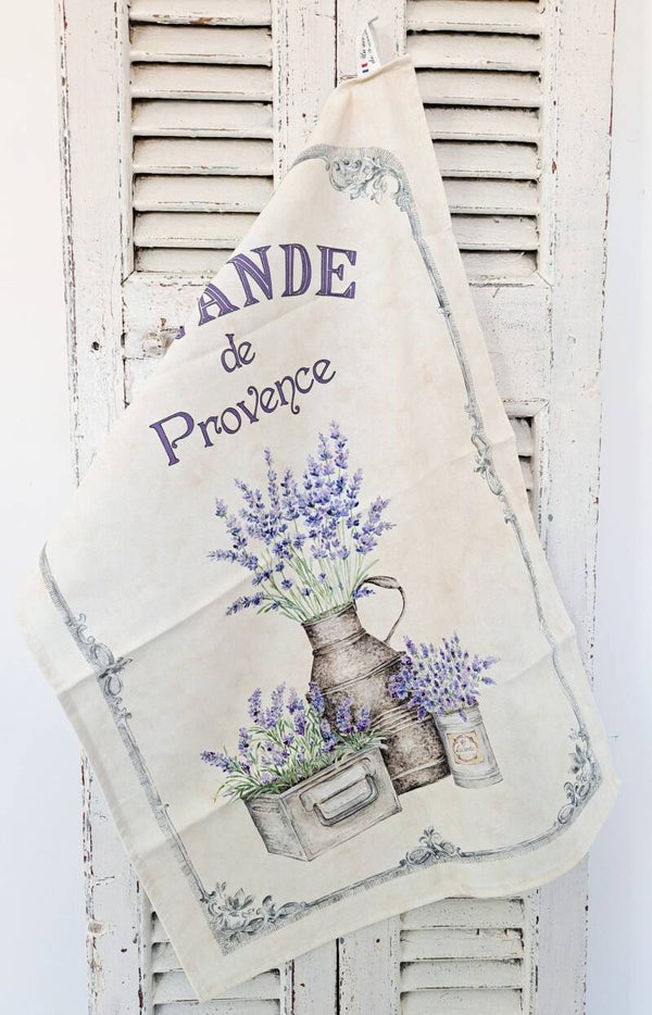 Theedoek Lavande de Provence