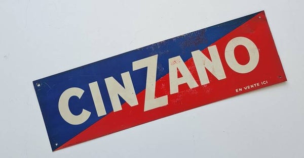 CINZANO Reclamebord     [23526]
