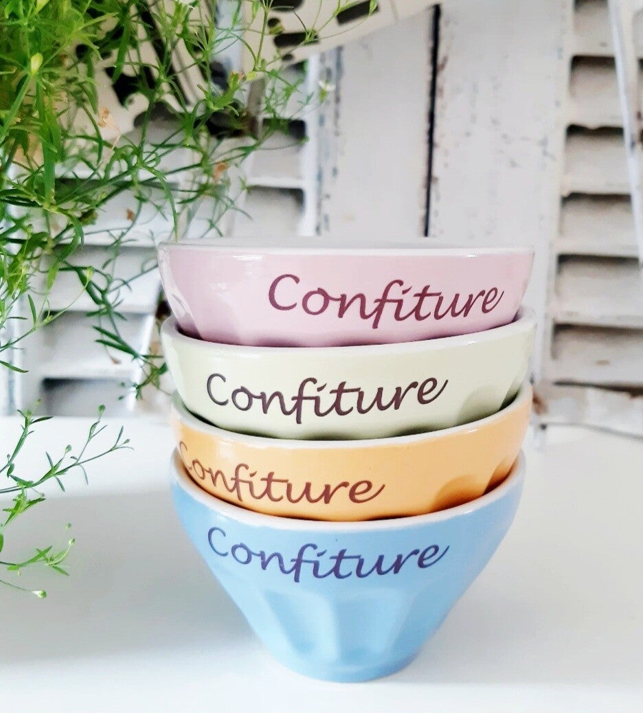 Set van 4 CONFITURE Schaaltjes