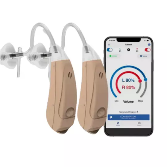 Bluetooth, Background Noise Reduction, Otofonix SONA Hearing Aid