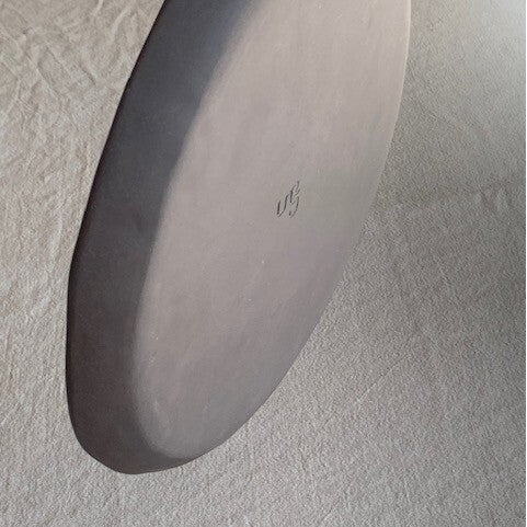 Teller schwarz L