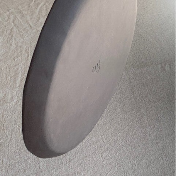 Teller schwarz L