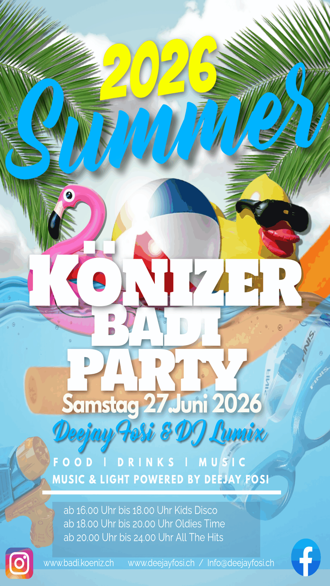 Badi Party Köniz, Deejay Fosi