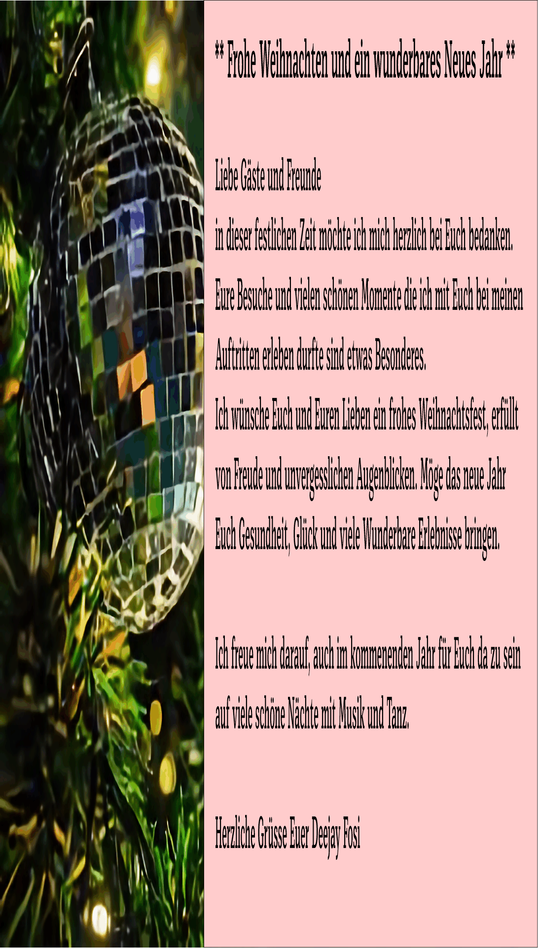 DJ Fosi November 2025