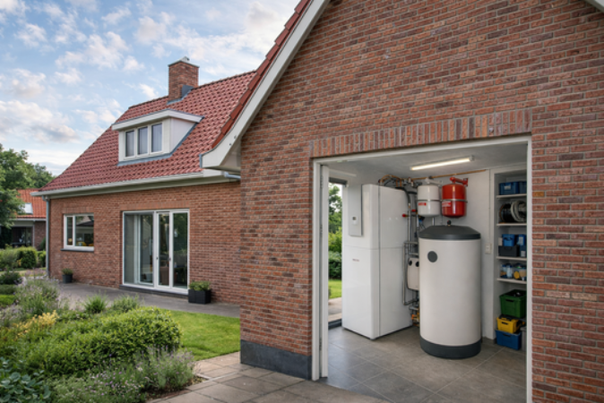 Referentie Project woning te Delft gasloos gemaakt duurzaam warmteverliesberekening