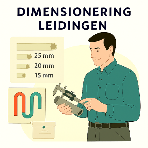 CV leidingnet berekening 