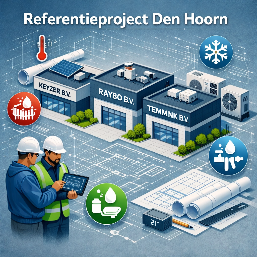 Drie bedrijfspanden – Technisch ontwerp & berekening