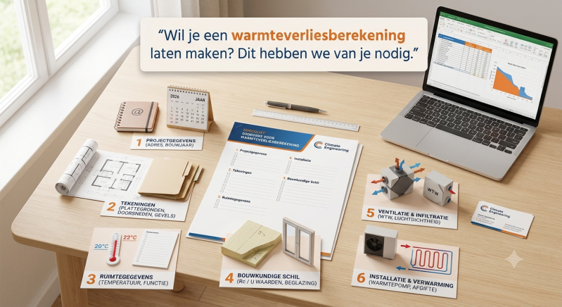 “Wil je een warmteverliesberekening laten maken? Dit hebben we van je nodig.”