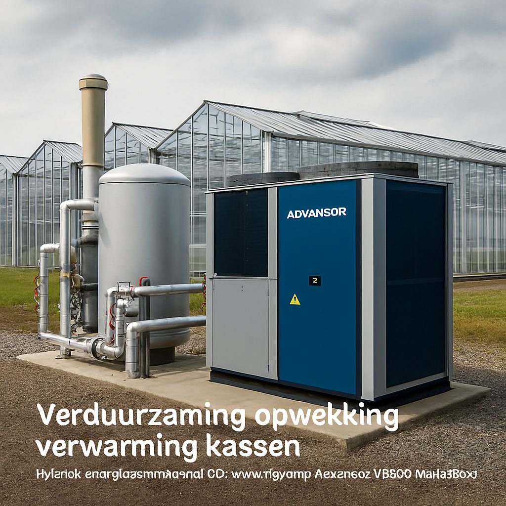 Referentieproject Verduurzaming opwekking verwarming kassen warmteverliesberekening duurzaam