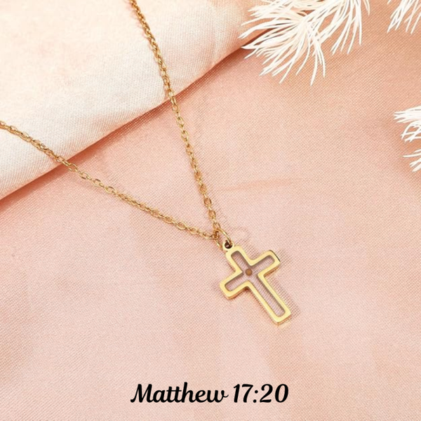 Faith of a Mustard seed necklace