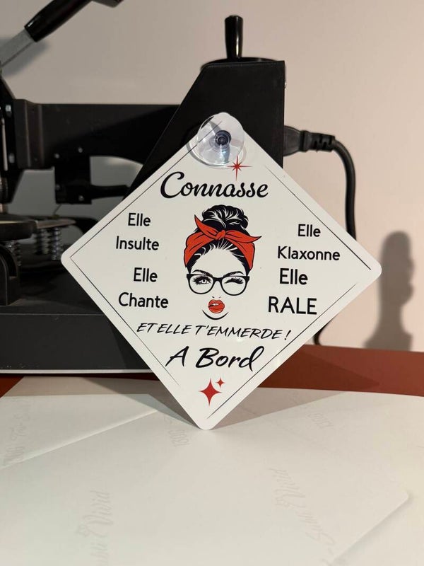 Plaque connasse