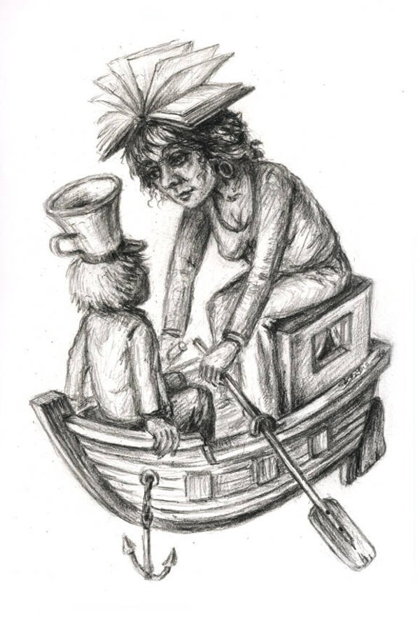 Bootsgemeischaft 2 (Originalzeichnung)