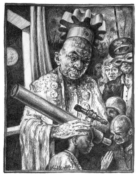 Priester (Originalzeichnung)