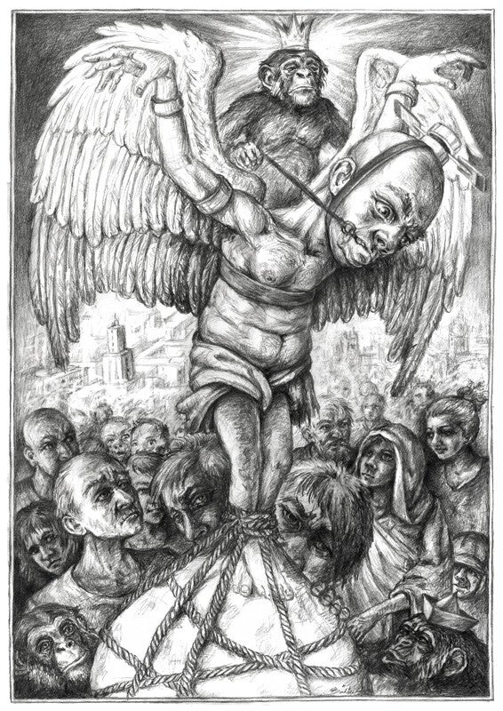 Ikarus 2017 (Originalzeichnung)