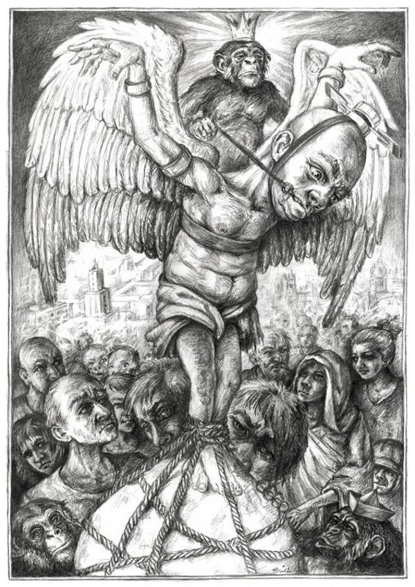 Ikarus 2017 (Originalzeichnung)